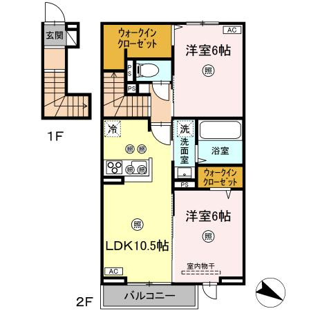 B-レジデンス リヴィエールの間取り