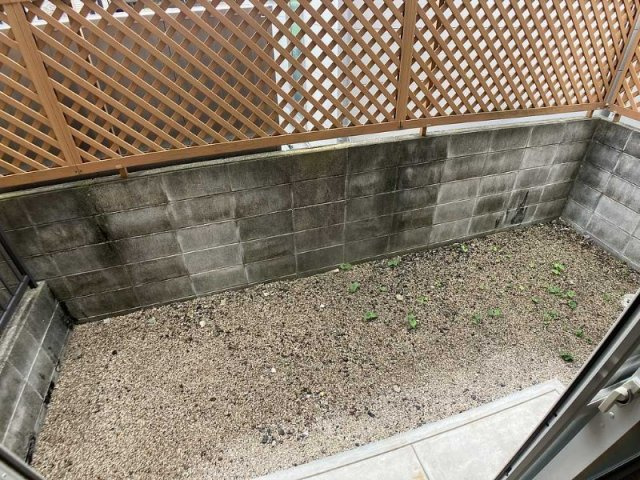 ラ・パルテール奉還町の庭