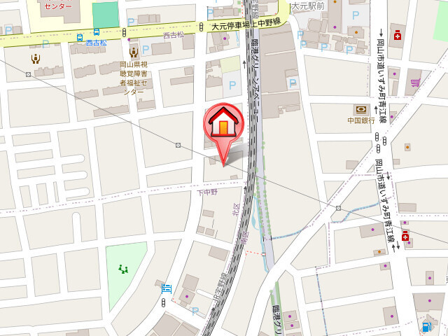 シャーメゾン・ウェーブの地図