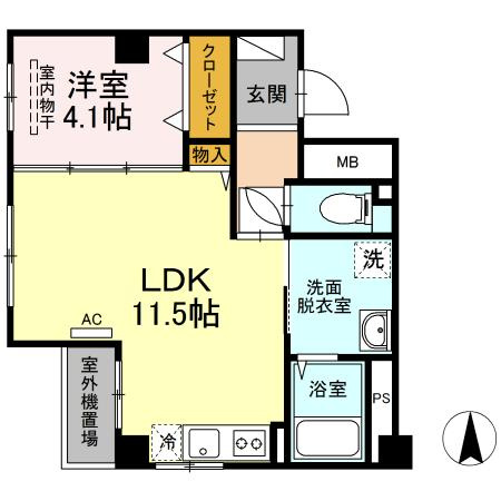 OTC田町マンションの間取り