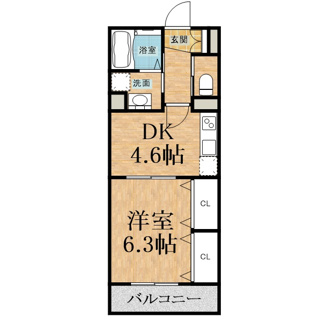 【間取り】 | GRASS SQUARE 八番館