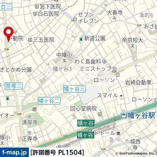 ルーブル中野南台の地図
