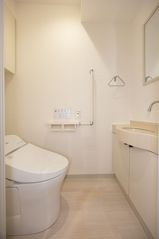 恵比寿ガーデンテラス弐番館のトイレ|シンプルで使いやすいトイレです