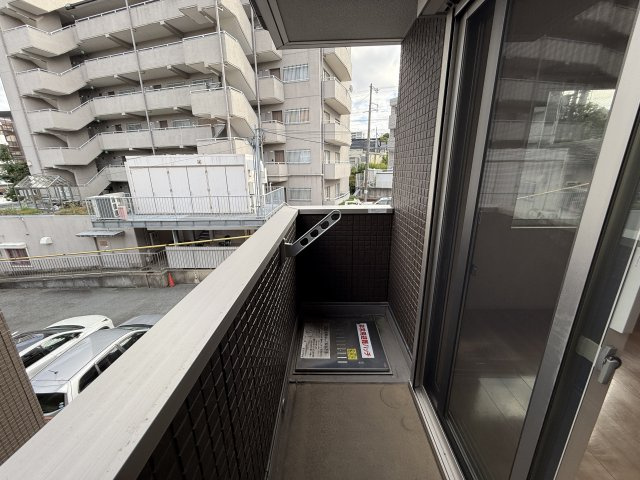 クレール桃山台のバルコニー