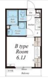 リブリ・エフエス宝町の間取り