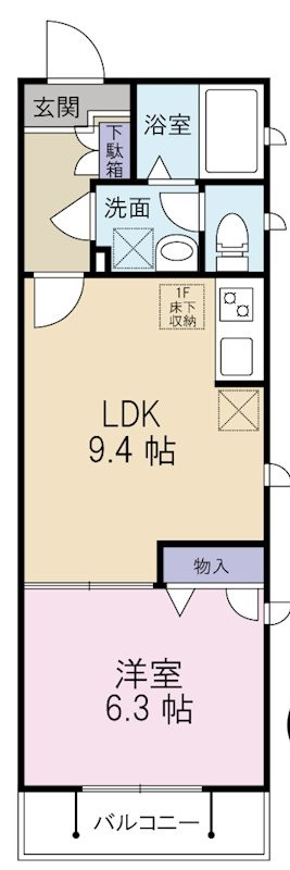 シャーメゾン中板橋 の間取り|間取りです。