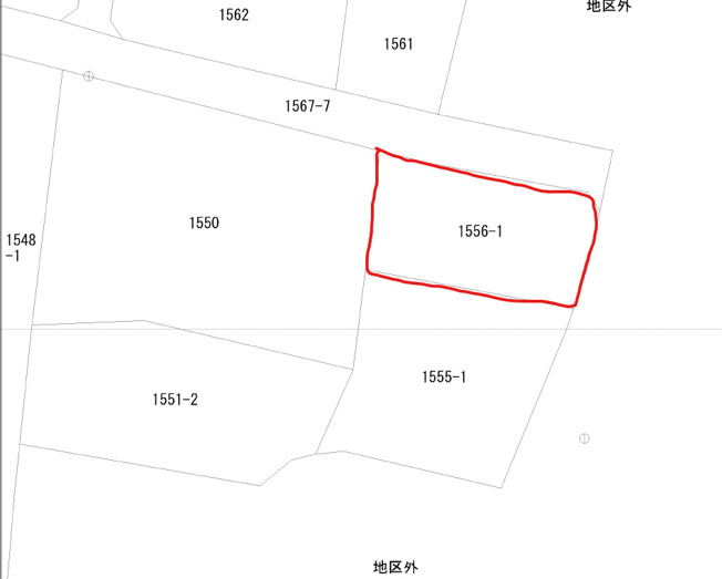【土地図】 | 安中市中野谷　売土地