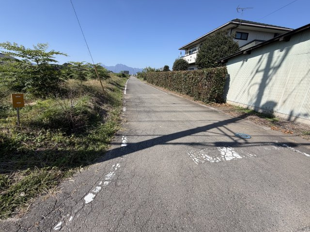 【前面道路含む現地写真】 | 安中市中野谷　売土地