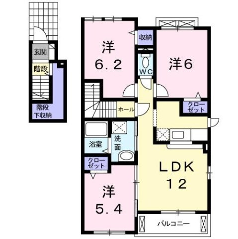 【間取り】 | プラシードⅡ