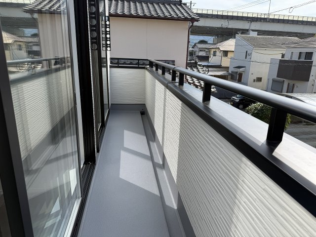 今宿東３丁目　新築戸建のバルコニー|洋室６帖に面したバルコニー