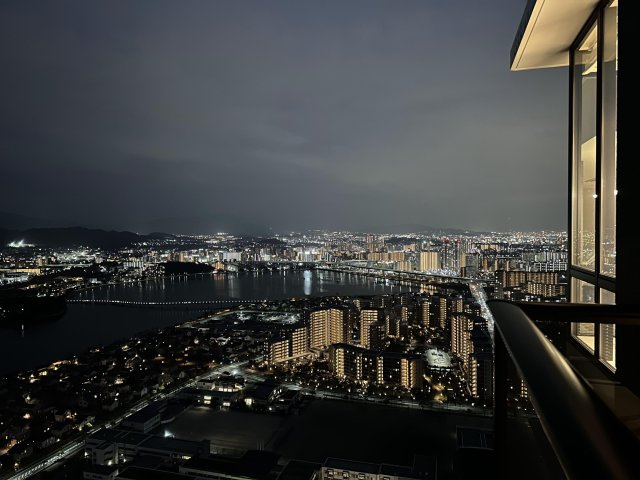 照葉ザ・タワーの展望|共用の42階スカイラウンジまたはそこからの眺望です。住戸からの眺望ではありません。