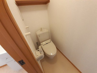 【トイレ】 | リトル　マーシュ　Ⅰ | 落ち着いた色調のトイレです