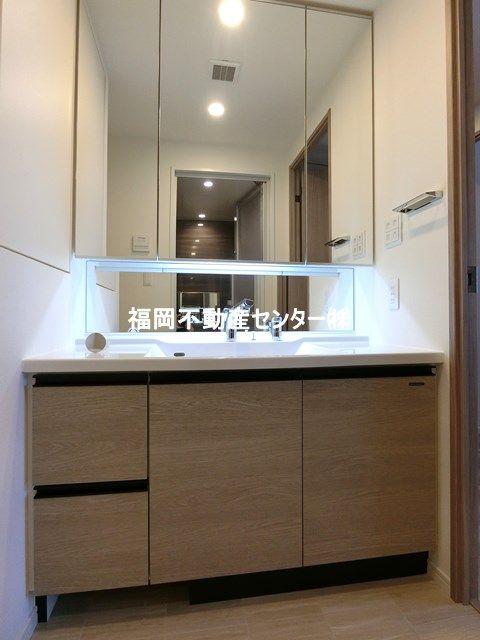 照葉ザ・タワーの洗面所