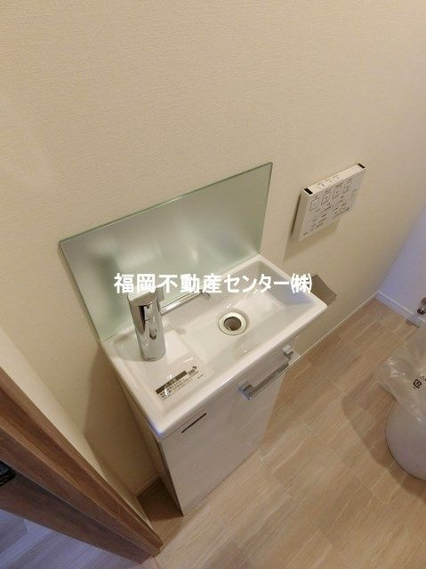照葉ザ・タワーの洗面所