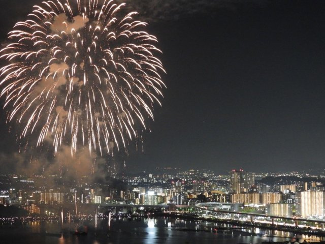 照葉ザ・タワーのその他|2024年4月27日撮影の花火（募集元掲載写真）
