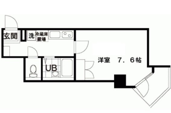 【間取り】 | レジデンス富ヶ谷