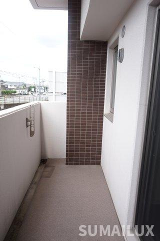 Prime蓮台寺のバルコニー