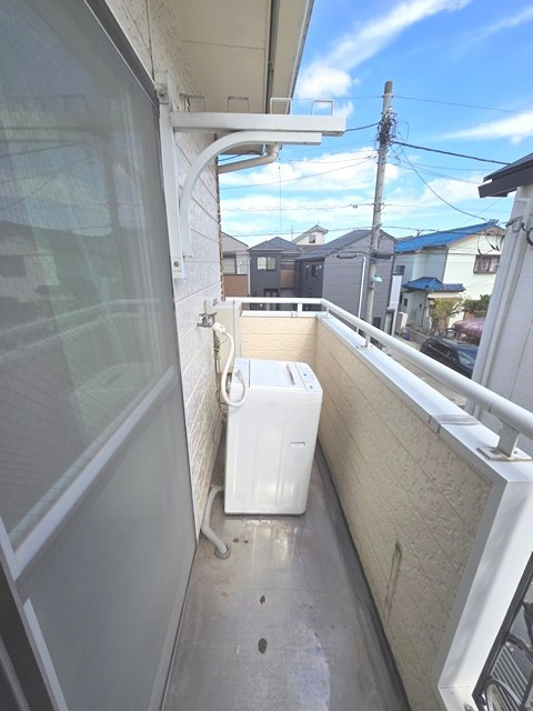 エニーセ南２号棟 のバルコニー