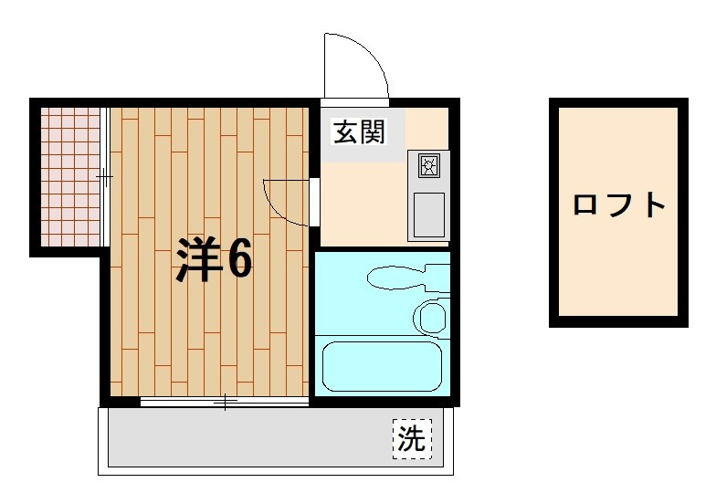 エニーセ南２号棟 の間取り