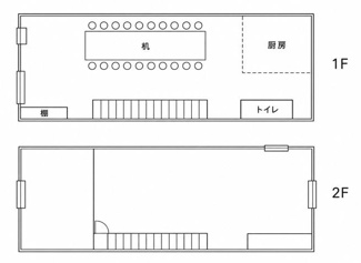 【間取り】 | 鶴橋2丁目貸店舗 | 間取り