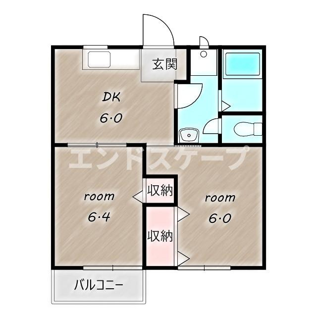 フローラルコートの間取り|高崎、前橋のお部屋探しはエンドスケープまで！お客様の理想お聞かせ下さい♪