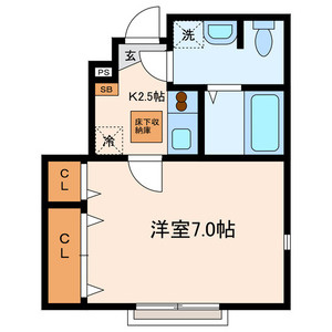ノーススクエアの間取り