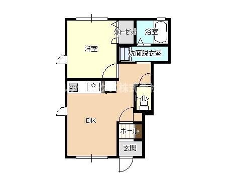 Fスクエアの間取り