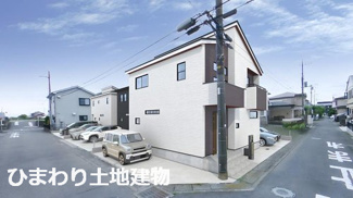 【外観】 | 伊勢原市下落合  3号棟 | イメージパース（完成時に現況と異なる場合は現況優先となります）