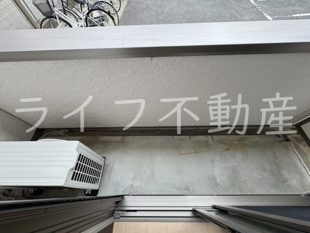 フジパレス駒林のバルコニー|バルコニーからの眺めを楽しみながら食事をしませんか