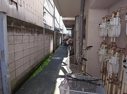 習志野台タウンマンションのエントランス