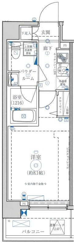 パティーナ東武練馬の間取り|間取りです。