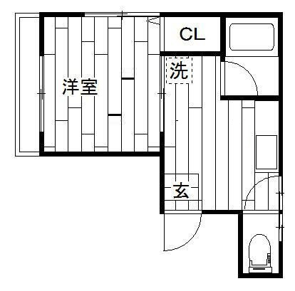 エクセル北町の間取り|間取りです。