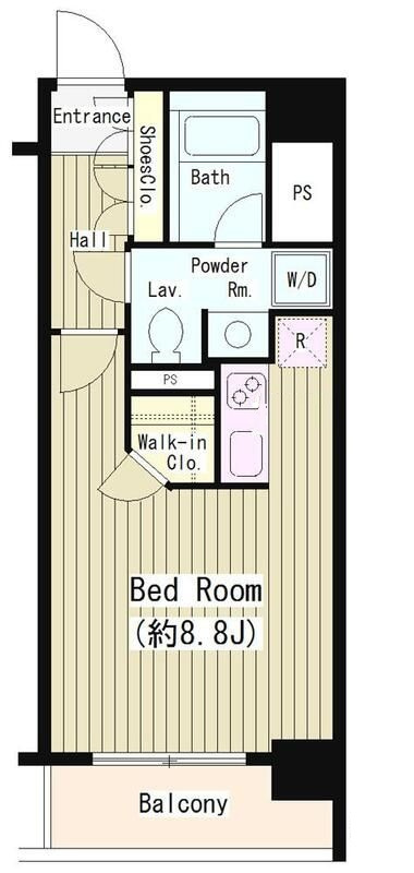 シティカレント大手町の間取り|間取りです。