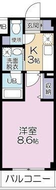 ラティーダ下並木の間取り|間取りです。