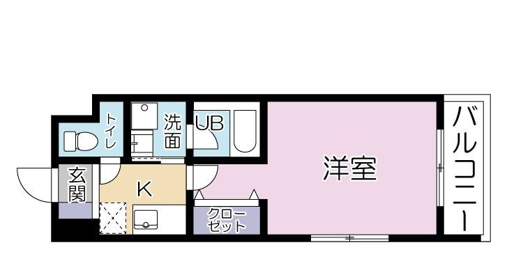 ラティーダ下並木Ⅱ の間取り|間取りです。