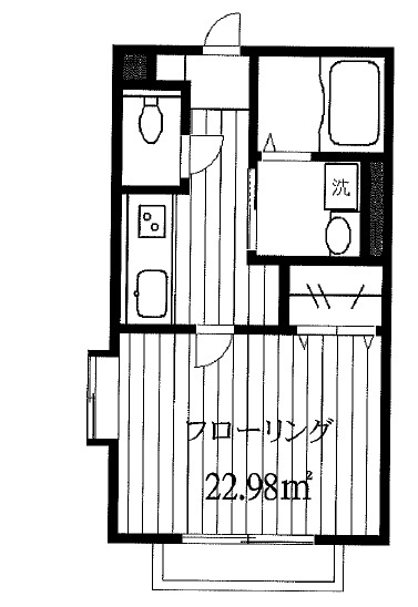 クレールシャルマンの間取り
