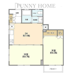 【間取り】 | Ｋ２Ｋ弦巻