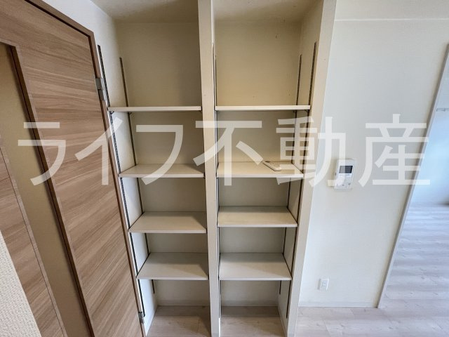 LaVerde長田の収納|収納のためのスペースです