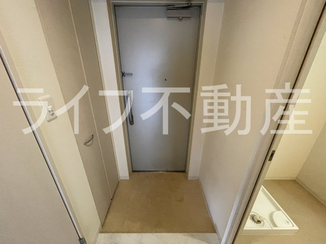 LaVerde長田の玄関|明るい玄関です