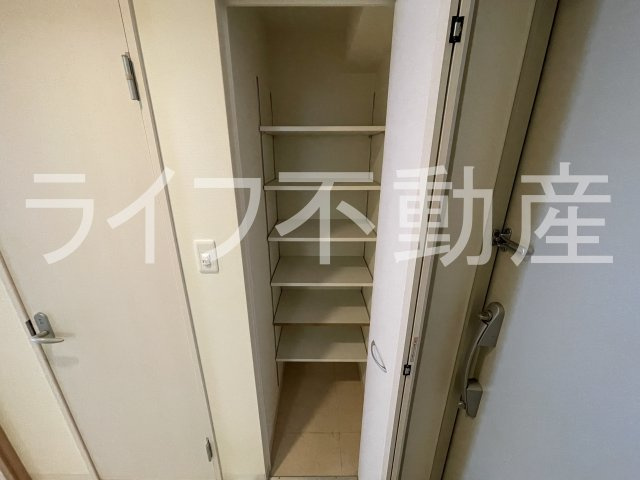 LaVerde長田の収納|たっぷりとした収納スペースです