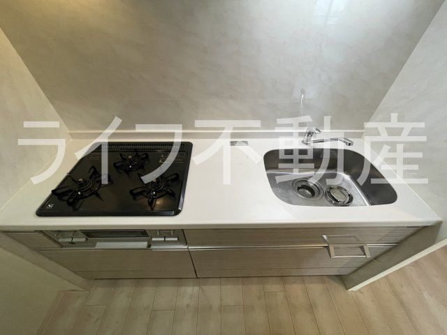 LaVerde長田のキッチン|使いやすいキッチンです
