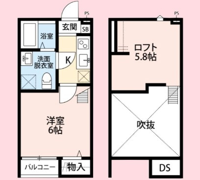 ライトミドル岩槻の間取り