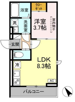 【間取り】 | D Paina 久地