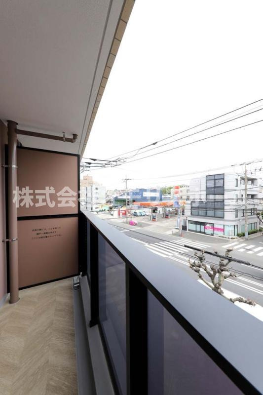 PREMIUMCUBE大森TROISのバルコニー