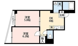 【間取り】 | 丸栄ハイム富岡 | 間取りです。