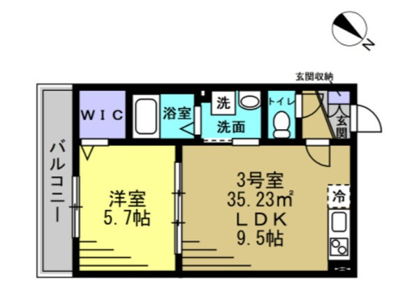 RIZE春日部の間取り