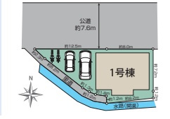 大和高田市三和町　全１棟の区画図
