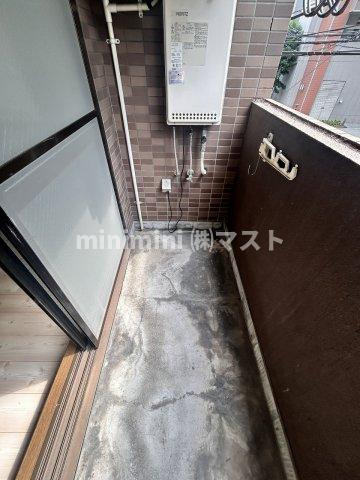 プレール新町のバルコニー