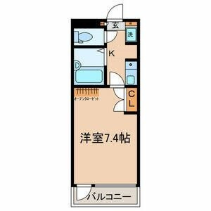 リバーフロントプラザの間取り|間取りです。