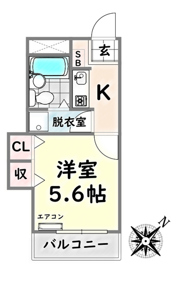 【間取り】 | セピアパレスTAKEMI【名古屋市賃貸・オートロック】